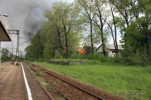 Po¿ar 25.05.10-tartak