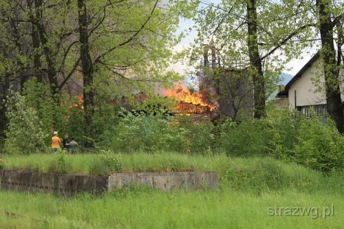 Po¿ar 25.05.10-tartak