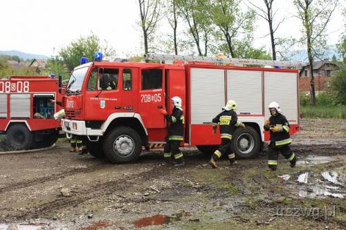 Po¿ar 25.05.10-tartak