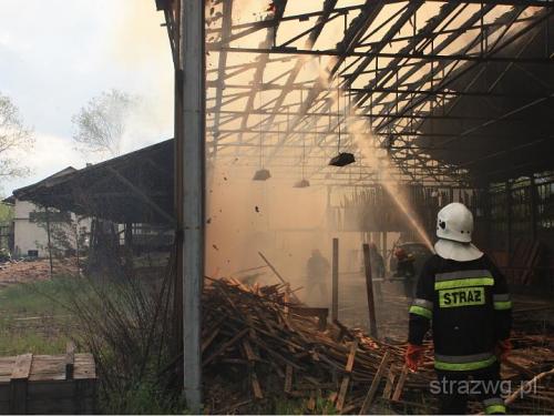 Po¿ar 25.05.10-tartak