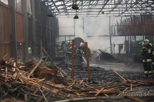 Po¿ar 25.05.10-tartak