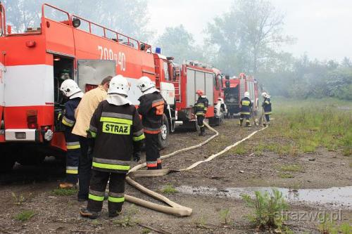 Po¿ar 25.05.10-tartak