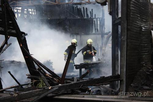 Po¿ar 25.05.10-tartak