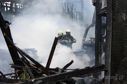 Po¿ar 25.05.10-tartak