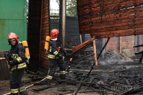 Po¿ar 25.05.10-tartak